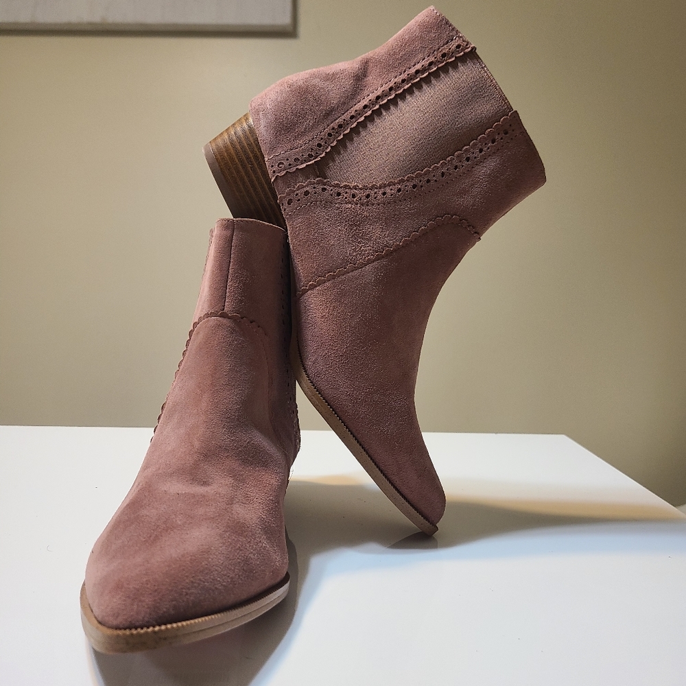 Joe's Pink Ankle Boots